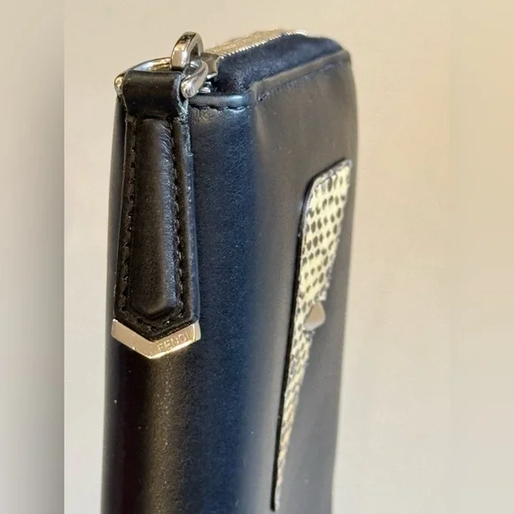 FENDI Monster w. Python Zip Around Long Wallet - Picture 6 of 9